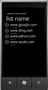 F# and C# Win Phone List App(Silverlight)